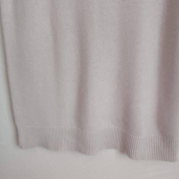 Vince Women's Cashmere Short Sleeve Sweater - Picture 4 of 8